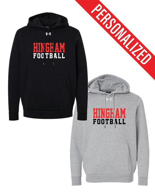 UNDER  ARMOUR HOODED SWEATSHIRT (PERSONALIZED)
