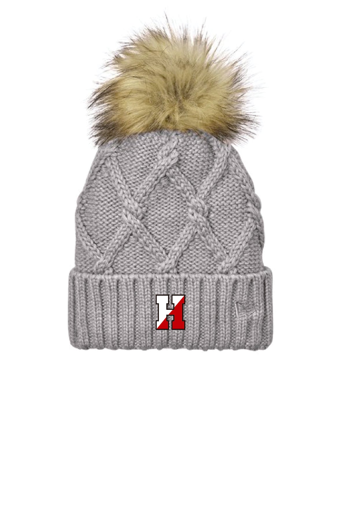 FUR POM BEANIE