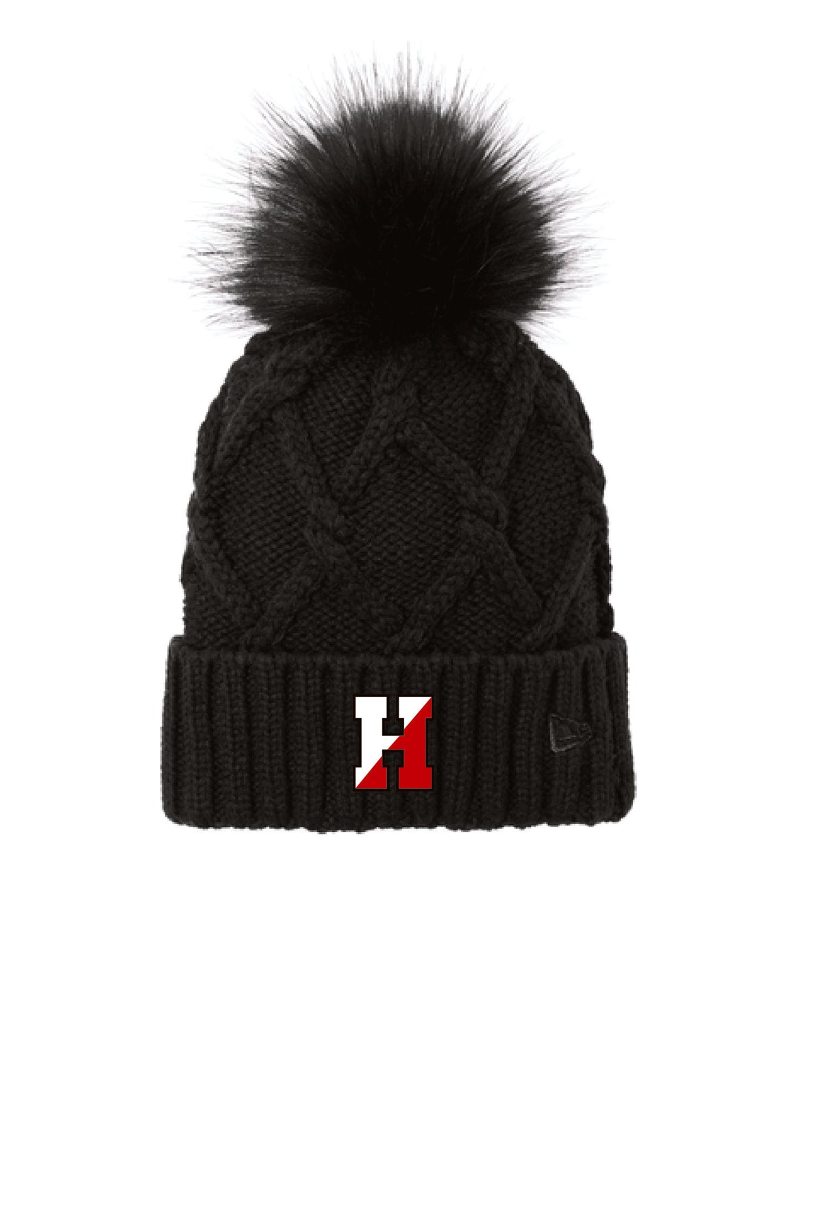 FUR POM BEANIE