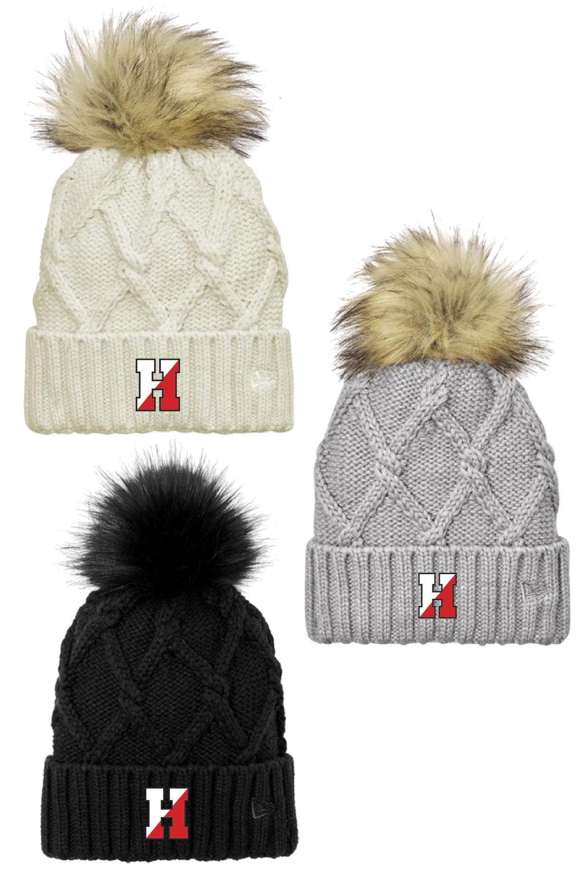 FUR POM BEANIE
