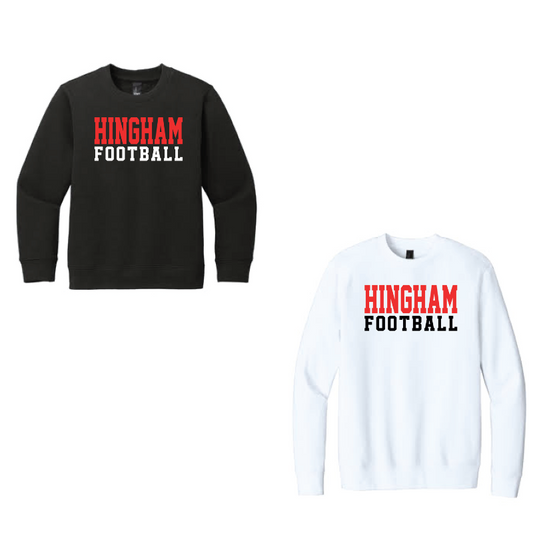 Hingham Football Crewneck Sweatshirt